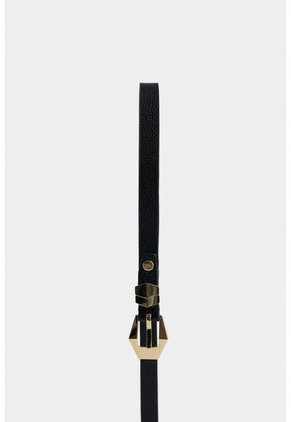 Cinturón Unifaz Gardenia De Cuero Para Mujer Pasador Hexagonal Cinturón Unifaz Gardenia De Cuero Para Mujer Pasador Hexagonal Negro L VÉLEZ