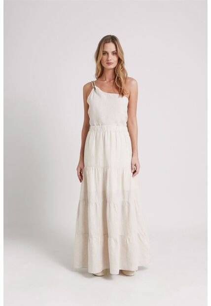 Falda Aurora En Lino Para Mujer Cortes Falda Aurora En Lino Para Mujer Cortes Arena 12 Vélez