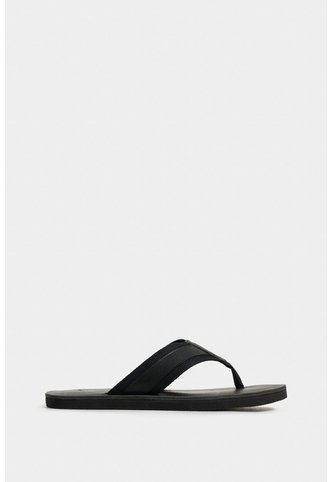 Sandalia Plana Alfil 2 De Cuero Para Hombre Capellada En Reata Sandalia Plana Alfil 2 De Cuero Para Hombre Capellada En Reata Negro 39 VÉLEZ Vélez