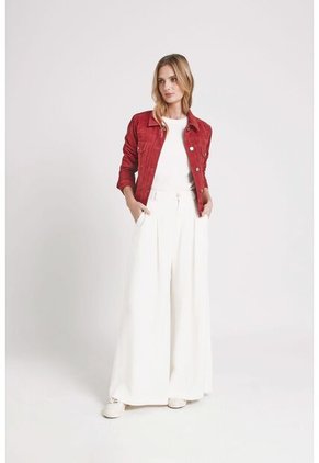 Chaqueta Mercury Tipo Trucker Para Mujer En Gamuza Chaqueta Mercury Tipo Trucker Para Mujer En Gamuza Vinotinto S VÉLEZ