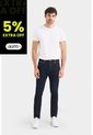 Jean Hori Blue Denim Para Hombre Pasadores En Cuero Jean Hori Blue Denim Para Hombre Pasadores En Cuero Azul 32 VÉLEZ de Vélez