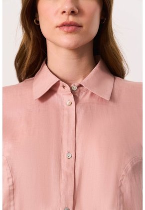 Camisa Manga Corta En Lino Para Mujer Faro Camisa Manga Corta En Lino Para Mujer Faro Natural M VÉLEZ