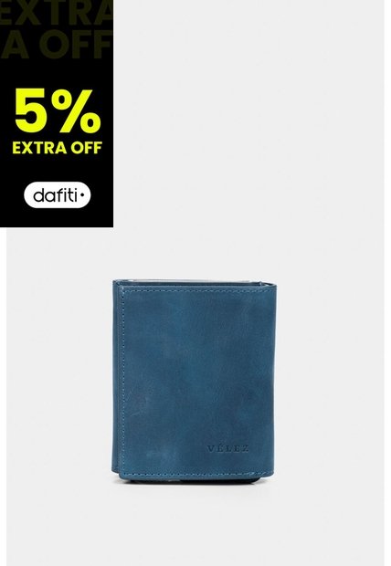 Porta Documentos De Cuero Tecnológico Porta Documentos De Cuero Tecnológico Azul Oscuro VÉLEZ
