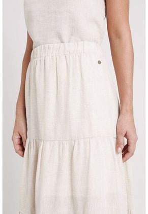 Falda Aurora En Lino Para Mujer Cortes Falda Aurora En Lino Para Mujer Cortes Arena 12 Vélez