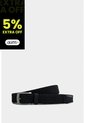 Cinturón Unifaz Cordón Por Cuero Para Hombre Trenza Cinturón Unifaz Cordón Por Cuero Para Hombre Trenza Negro 44 VÉLEZ de Vélez