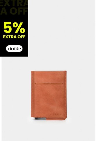 Porta Documentos De Cuero Miniwallet Porta Documentos De Cuero Miniwallet Naranja VÉLEZ Vélez