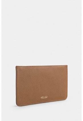 Porta Tarjetas Ava De Cuero Para Mujer Detalle Jacquard Porta Tarjetas Ava De Cuero Para Mujer Detalle Jacquard Miel VÉLEZ