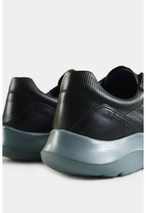 Tenis Ginger De Cuero Para Hombre Suela Deportiva Tenis Ginger De Cuero Para Hombre Suela Deportiva Negro 43 Vélez