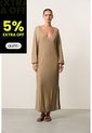 Vestido Tejido Para Mujer Nare Vestido Tejido Para Mujer Nare Arena 10 VÉLEZ de Vélez