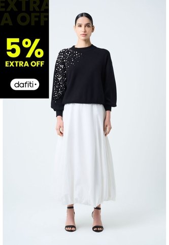 Falda Casiopea Para Mujer Largo Midi Falda Casiopea Para Mujer Largo Midi Blanco 14 VÉLEZ Vélez