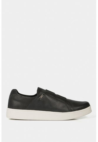 Mocasines Plataforma De Cuero Grabado Mocasines Plataforma De Cuero Grabado Negro 35 VÉLEZ Vélez