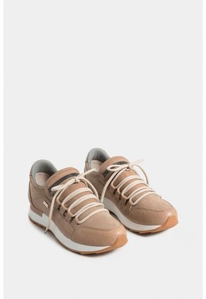 Zapatos Cordón Napoles 2.0 De Cuero Para Mujer Punteras En Contraste Zapatos Cordón Napoles 2.0 De Cuero Para Mujer Punteras En Contraste Arena 34 VÉLEZ