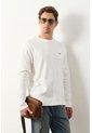 Camiseta Tejida Manga Larga Para Hombre Sabina Camiseta Tejida Manga Larga Para Hombre Sabina Blanco XL VÉLEZ de Vélez