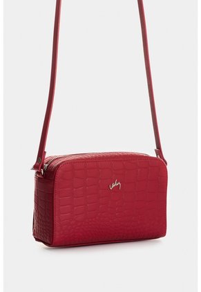 Manos Libres De Cuero Grabado Para Mujer Verona Manos Libres De Cuero Grabado Para Mujer Verona Rojo VÉLEZ