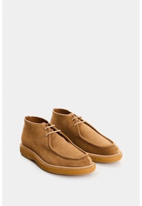 Botas De Cuero Gamuzado Para Hombre Ocean Botas De Cuero Gamuzado Para Hombre Ocean Kaky 39 VÉLEZ
