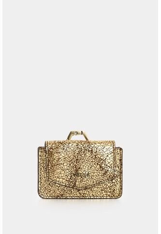 Portadocumentos De Cuero Folia Para Mujer Arabia Portadocumentos De Cuero Folia Para Mujer Arabia Dorado VÉLEZ Vélez