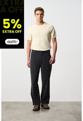 Pantalón Semi Holgado Para Hombre Ivy Pantalón Semi Holgado Para Hombre Ivy Gris Pistola 36 VÉLEZ Vélez