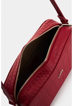Manos Libres De Cuero Grabado Para Mujer Verona Manos Libres De Cuero Grabado Para Mujer Verona Rojo VÉLEZ
