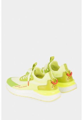 Tenis Fly Up Retro Para Mujer Deportivos Tenis Fly Up Retro Para Mujer Deportivos Verde Limon 35 Vélez