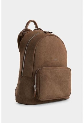 Morral Bolet De Cuero Gamuzado Para Hombre Manija Trenzada Morral Bolet De Cuero Gamuzado Para Hombre Manija Trenzada Miel Vélez