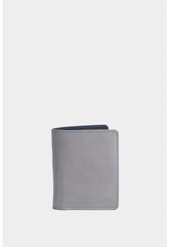 Billetera Turkana De Cuero Para Hombre Vertical Billetera Turkana De Cuero Para Hombre Vertical Gris VÉLEZ Vélez