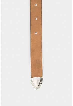 Cinturón Unifaz Hera De Cuero Para Mujer Puntera Metálica Cinturón Unifaz Hera De Cuero Para Mujer Puntera Metálica Miel L VÉLEZ