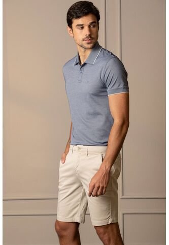 Bermuda Semifit Caruso Para Hombre Casual Deportiva Bermuda Semifit Caruso Para Hombre Casual Deportiva Crema 36 Vélez Vélez