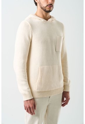 Sweater Semi Fit Tejido Para Hombre Oroa Sweater Semi Fit Tejido Para Hombre Oroa Crema S VÉLEZ