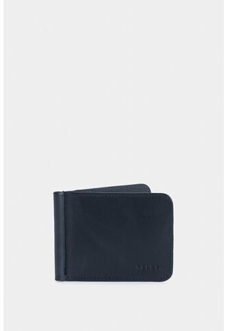 Porta Billetes De Cuero Contrastes Porta Billetes De Cuero Contrastes Azul Oscuro VÉLEZ Vélez