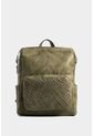 Morral Mini Saba De Cuero Para Mujer Multifunción Morral Mini Saba De Cuero Para Mujer Multifunción Verde VÉLEZ de Vélez