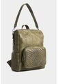 Morral Mini Saba De Cuero Para Mujer Multifunción Morral Mini Saba De Cuero Para Mujer Multifunción Verde VÉLEZ de Vélez