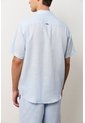 Camisa En Lino Manga Corta Siena Para Hombre Camisa En Lino Manga Corta Siena Para Hombre Azul Claro XS VÉLEZ de Vélez