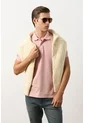 Polo Manga Corta Essential Para Hombre Textura Polo Manga Corta Essential Para Hombre Textura Coral S VÉLEZ de Vélez