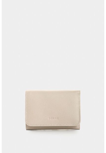 Billetera Pequeña De Cuero Para Mujer Multicolor Billetera Pequeña De Cuero Para Mujer Multicolor Blanco VÉLEZ