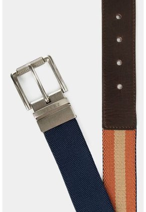 Cinturón Doble Faz En Reata Para Hombre Maqui Azul Oscuro Cinturón Doble Faz En Reata Para Hombre Maqui Azul Oscuro 40 VÉLEZ