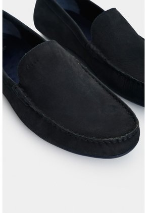 Mocasin De Cuero Para Hombre Arizona Mocasin De Cuero Para Hombre Arizona Azul Oscuro 39 VÉLEZ