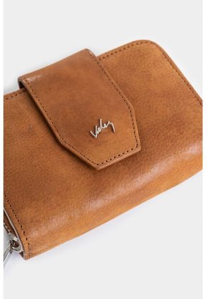 Billetera Hiedra De Cuero Folia Para Mujer Chapeta Billetera Hiedra De Cuero Folia Para Mujer Chapeta Miel Vélez