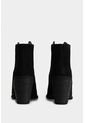 Botines Alpha De Cuero Gamuzado Para Mujer Silueta Asimétrica Botines Alpha De Cuero Gamuzado Para Mujer Silueta Asimétrica Negro 40 VÉLEZ de Vélez