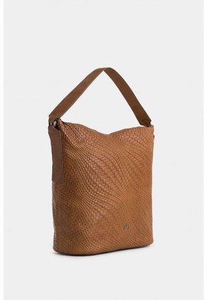 Shopping Delta De Cuero Para Mujer Grabado Ondas Shopping Delta De Cuero Para Mujer Grabado Ondas Miel VÉLEZ