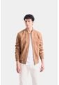 Chaqueta Bomber Helios De Cuero Gamuza Para Hombre Silueta Liviana Chaqueta Bomber Helios De Cuero Gamuza Para Hombre Silueta Liviana Camel XXL VÉLEZ de Vélez