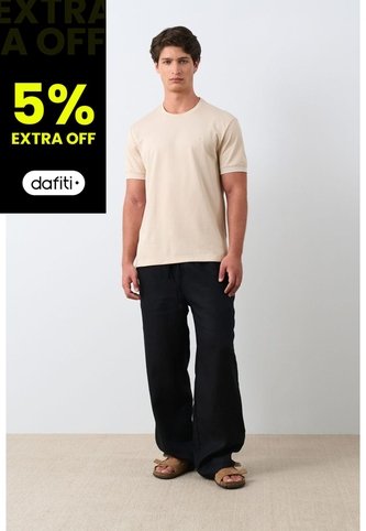 Pantalón Relaxed Fit Para Hombre Elon Pantalón Relaxed Fit Para Hombre Elon Negro 30 VÉLEZ Vélez