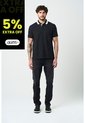 Jean Capri Semi Fitted Para Hombre Black Denim Jean Capri Semi Fitted Para Hombre Black Denim Negro 36 VÉLEZ de Vélez