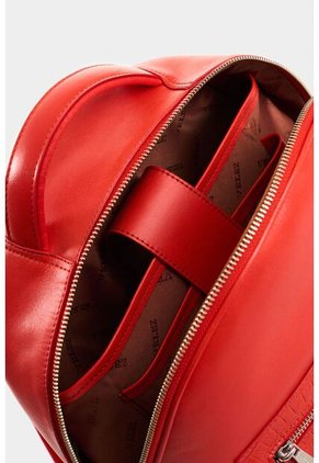 Morral De Cuero Grabado Para Mujer Floral Morral De Cuero Grabado Para Mujer Floral Rojo VÉLEZ