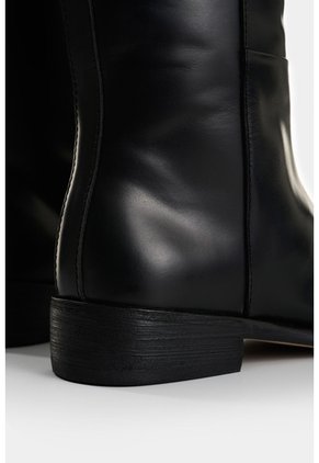 Botas De Cuero Para Mujer Kalahari Botas De Cuero Para Mujer Kalahari Negro 34 VÉLEZ