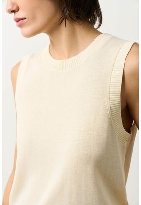 Top Tejido Amaru Para Mujer Top Tejido Amaru Para Mujer Crema XL VÉLEZ