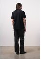 Polo Manga Corta Semi Fit Para Hombre Polo Manga Corta Semi Fit Para Hombre Negro XXL VÉLEZ de Vélez