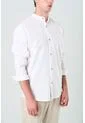 Camisa Manga Larga Para Hombre Cuello Nerú Camisa Manga Larga Para Hombre Cuello Nerú Blanco L VÉLEZ de Vélez