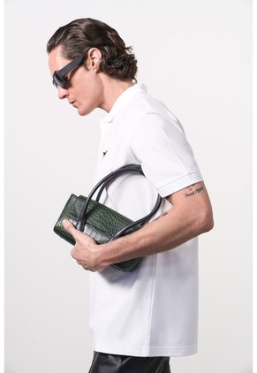 Polo Manga Corta Semi Fit Para Hombre Polo Manga Corta Semi Fit Para Hombre Blanco L VÉLEZ