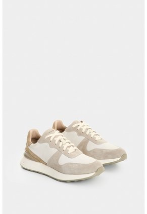 Tenis En Gamuza Para Mujer Marina Tenis En Gamuza Para Mujer Marina Crema 38 VÉLEZ