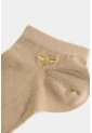 Calcetines Kalahari Para Mujer Tobillero Bordado De Abeja Calcetines Kalahari Para Mujer Tobillero Bordado De Abeja Arena XS VÉLEZ de Vélez
